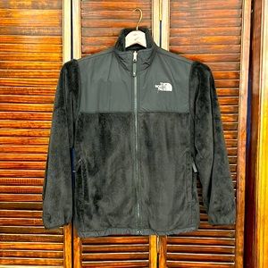 Girls Black North Face Jacket